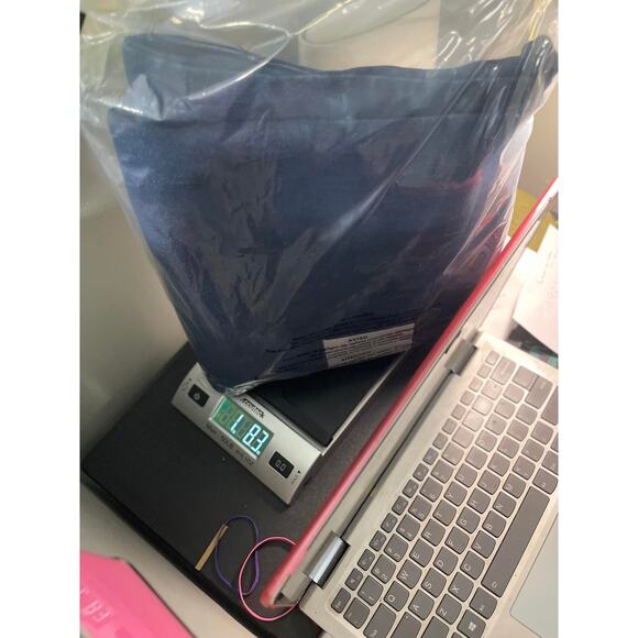 Levi's denim blue jeans women's size 16 512 Straight Leg * FLAW - see descri * - Picture 14 of 14